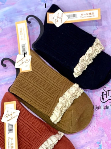 جوراب ساقدار لب گیپوری