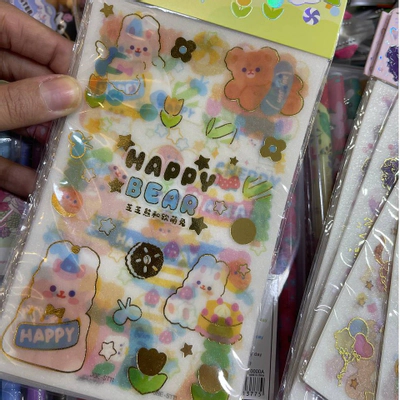 استیکر اکلیلی خرسی