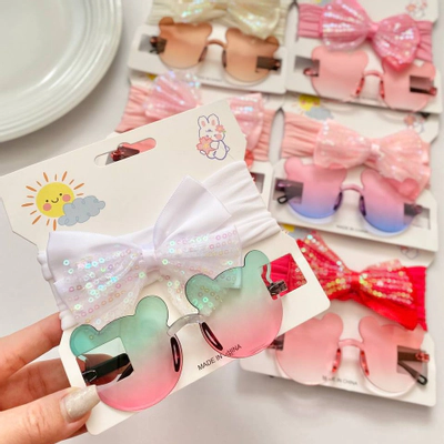 ست عینک و هدبند پاپیون