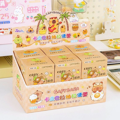 استیک نوت رولی طرح کاپی بارا