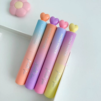 ست هایلایتر 4 رنگ قلبی FOREVER LOVE