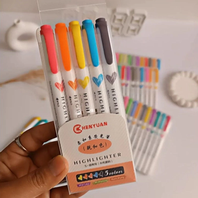 هایلایتر دوسر پنج رنگ