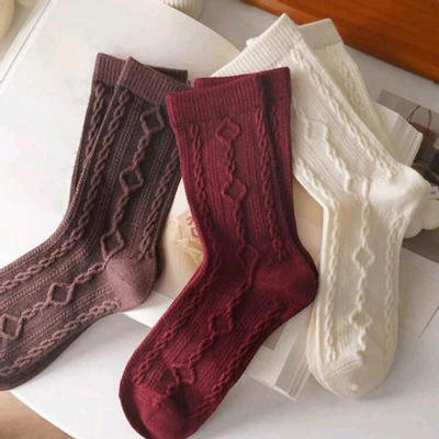 جوراب ساقدار برجسته و شیک