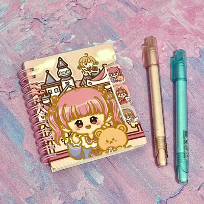 دفترچه دختر اکلیلی دیوایدر دار